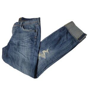 Citizens Of Humanity Manic Mini Boot Jeans Womens Size 31 Low Rise Denim